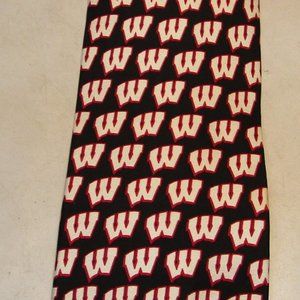 Vintage 2003 Ralph Marlin University of Wisconsin Men's Neck Tie